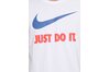 Купить Футболка спортивная мужская Nike M NSW TEE JDI SWOOSH NEW 707360-100 - оригинал, гарантия