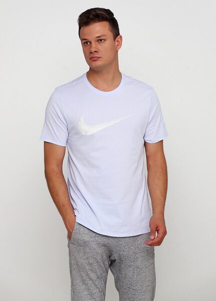 Купить Футболка спортивная мужская Nike M NSW TEE HANGTAG SWOOSH 707456-475 - оригинал, гарантия
