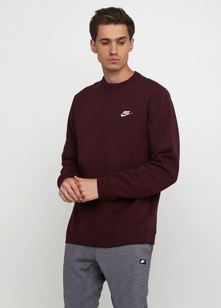 Купить Реглан спортивный Nike M NSW CLUB CRW BB 804340-652 - оригинал, гарантия Купить Реглан спортивный Nike M NSW CLUB CRW BB 804340-652 - оригинал, гарантия