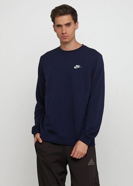 Купить Реглан спортивный Nike M NSW CRW FT CLUB 804342-451 - оригинал, гарантия
