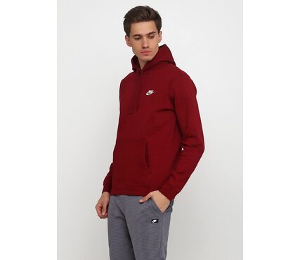 Толстовки спортивные Nike M NSW HOODIE PO FLC CLUB 804346-677