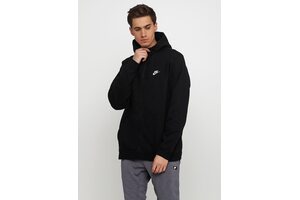 Олимпийка с капюшоном Nike NSW HOODIE FZ FLC CLUB 804389-010 Олимпийка с капюшоном Nike NSW HOODIE FZ FLC CLUB 804389-010