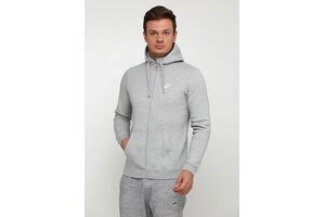 Олимпийка с капюшоном Nike NSW HOODIE FZ FLC CLUB 804389-063 Олимпийка с капюшоном Nike NSW HOODIE FZ FLC CLUB 804389-063