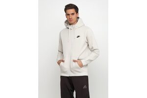 Олимпийка с капюшоном Nike M NSW HOODIE FZ FLC CLUB 804389-072 Олимпийка с капюшоном Nike M NSW HOODIE FZ FLC CLUB 804389-072