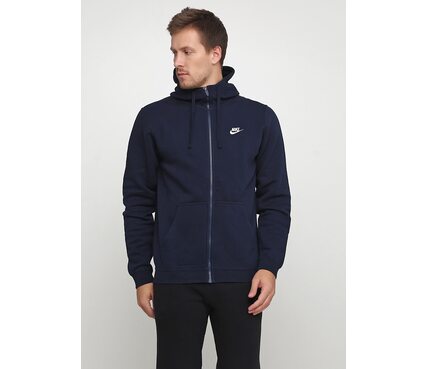 Кофта NSW HOODIE FZ FLC CLUB Nike 804389-451 Кофта NSW HOODIE FZ FLC CLUB Nike 804389-451