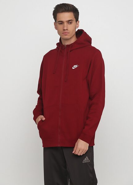 Придбати Кофта M NSW HOODIE FZ FLC CLUB Nike 804389-677 оригінал