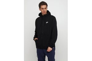 Олимпийка спортивная мужская Nike M NSW HOODIE FZ FT CLUB 804391-010 Олимпийка спортивная мужская Nike M NSW HOODIE FZ FT CLUB 804391-010