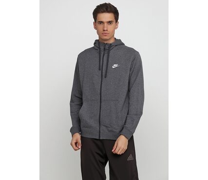 Олимпийка спортивная мужская Nike M NSW HOODIE FZ FT CLUB 804391-071
