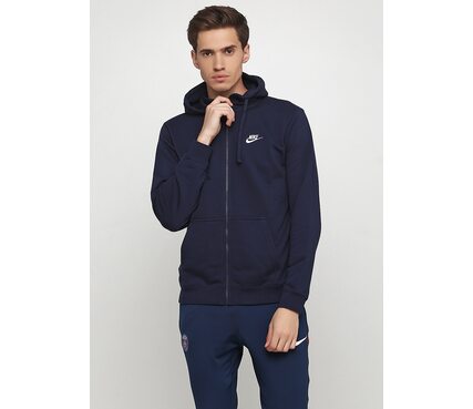 Олимпийка спортивная мужская Nike M NSW HOODIE FZ FT CLUB 804391-451