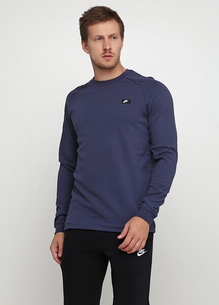 Купить Реглан спортивный мужской Nike M NSW MODERN CRW FT 805126-471 - оригинал, гарантия