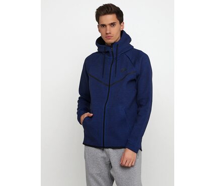 Олимпийка спортивная мужская Nike M NSW TCH FLC WR HOODIE FZ 805144-451