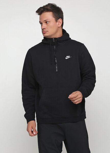 Купить Толстовка спортивная Nike M NSW HOODIE HZ FLC CLUB 812519-010 - оригинал, гарантия
