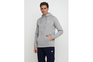 Толстовка спортивная Nike M NSW CLUB HOODIE HZ BB 812519-063