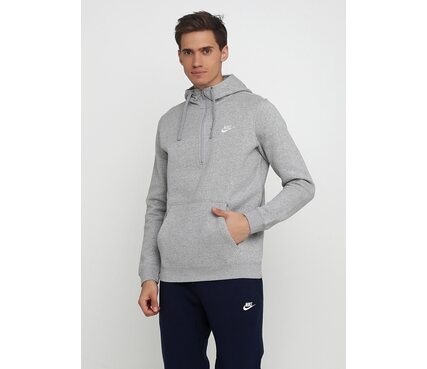 Толстовка спортивная Nike M NSW CLUB HOODIE HZ BB 812519-063