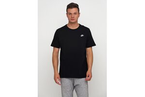Футболка спортивне чоловіче Nike M NSW TEE CLUB EMBRD FTRA 827021-011