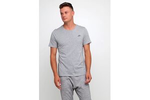 Футболка спортивне чоловіче Nike M NSW TEE CLUB EMBRD FTRA 827021-063