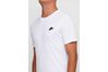 Купить Футболка спортивная мужская Nike M NSW TEE CLUB EMBRD FTRA 827021-100 - оригинал, гарантия