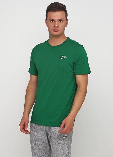 Купить Футболка  M NSW TEE CLUB EMBRD FTRA Nike 827021-302 - оригинал, гарантия