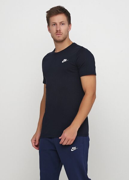 Купить Футболка спортивная мужская Nike M NSW TEE CLUB EMBRD FTRA 827021-475 - оригинал, гарантия