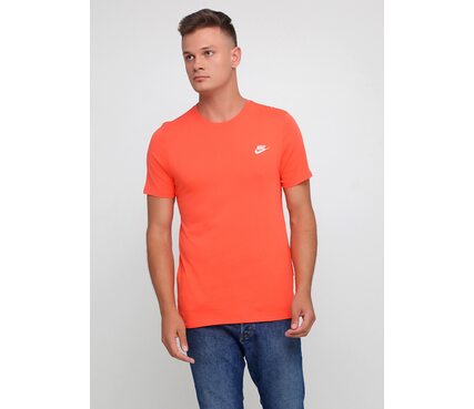 Футболка спортивная мужская Nike M NSW TEE CLUB EMBRD FTRA 827021-816