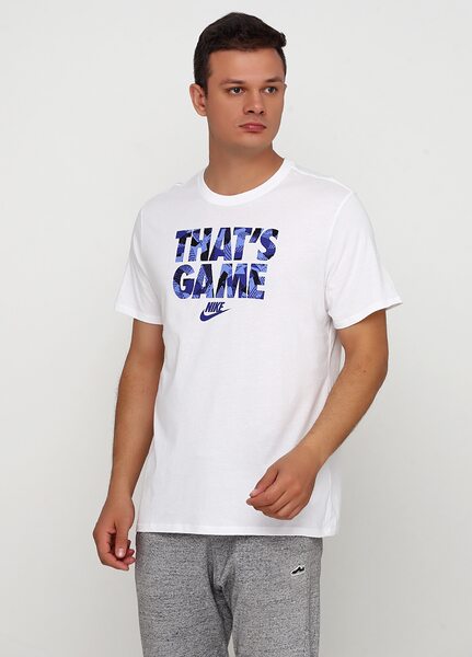 Купить Nike M NSW TEE PRNT PK GAME 834717-101 - оригинал, гарантия