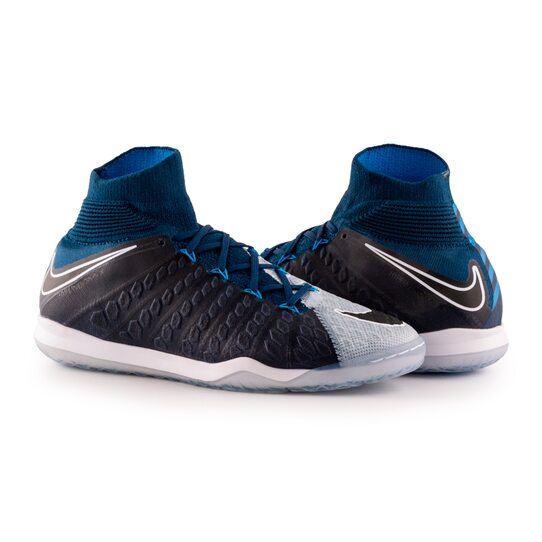 Купить Футзалки (бампы) футбольные Nike HypervenomX Proximo II DF IC 852577-404 - оригинал, гарантия