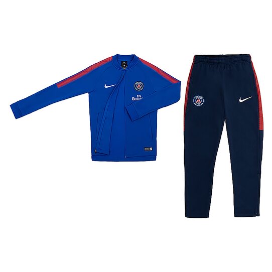 Купить Nike PSG Y NK DRY SQD TRK SUIT K 854722-440 - оригинал, гарантия