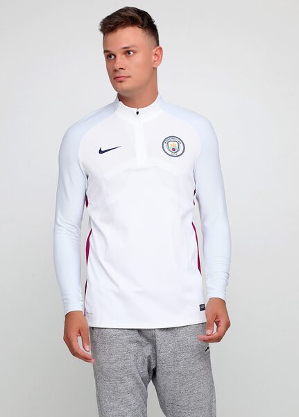 Купить Футболка  MCFC MNK AROSWFT STRKE DRILTOP Nike 858312-100 - оригинал, гарантия