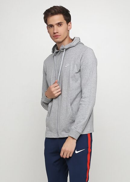 Придбати Кофта M NSW HOODIE FZ JSY CLUB Nike 861754-063 оригінал