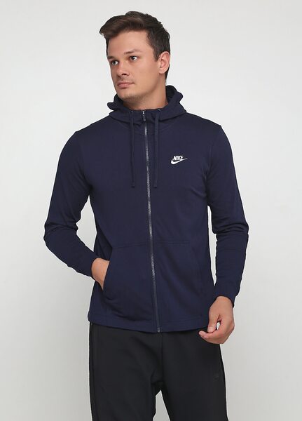 Купить Nike M NSW CLUB HOODIE FZ JSY 861754-451 - оригинал, гарантия