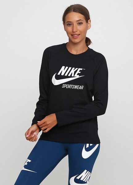 Придбати Кофта W NSW TEE LS ARCHIVE Nike 883521-010 оригінал