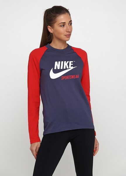 Придбати Кофта W NSW TEE LS ARCHIVE Nike 883521-471 оригінал