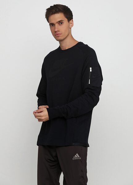 Купить Nike M NSW CREW AIR MAX FT 886073-010 - оригинал, гарантия