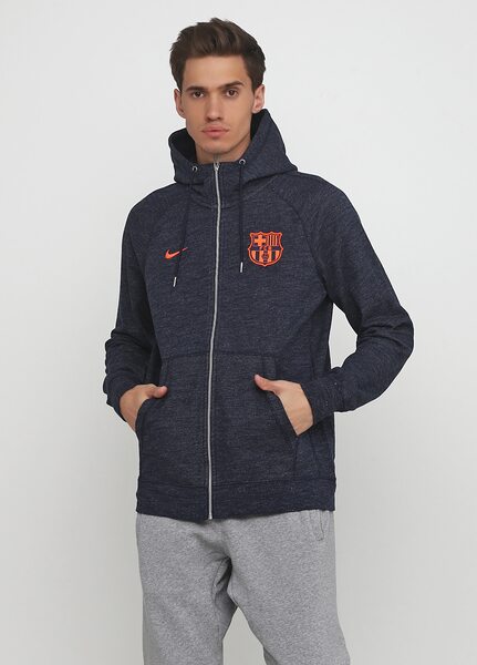 Купить Nike FCB M NSW HOODIE FZ FT AUT 886697-473 - оригинал, гарантия