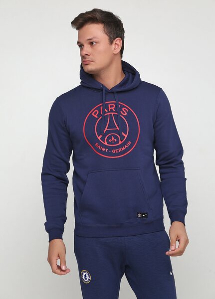 Купить Толстовка  Bluza PSG NSW Hoodie Nike 886774-410 - оригинал, гарантия