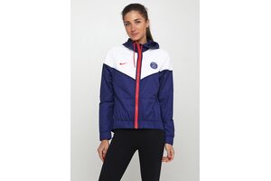 Вітровка (дощовик) жіноча спортивна Nike PSG W NSW WR JKT AUT 2 892015-421 Вітровка (дощовик) жіноча спортивна Nike PSG W NSW WR JKT AUT 2 892015-421