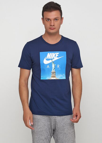 Купить Футболка спортивная Nike M NSW TEE AIR 1 892155-451 - оригинал, гарантия