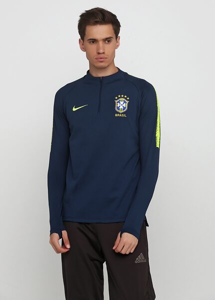 Купить Nike CBF M NK DRY SQD DRIL TOP 893331-454 - оригинал, гарантия