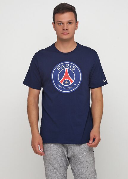 Купить Nike PSG M NK TEE EVERGREEN CREST 898625-410 - оригинал, гарантия