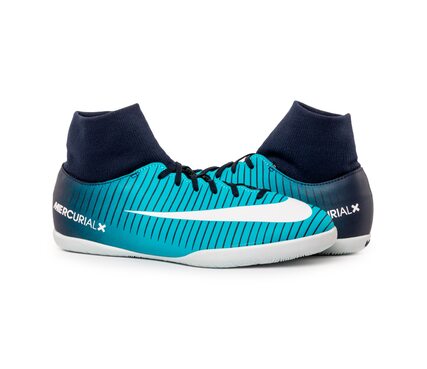 Футзалки (бампы) детские с манжетом Nike JR MercurialX Victory 6 DF IC 903599-404