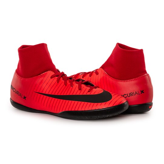 Купить Футзалки (бампы) детские с манжетом Nike MercurialX Victory VI DF IC Junior 903599-616 - ориг