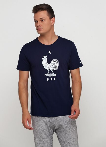 Купить Футболка спортивная Nike FFF M NK TEE EVERGREEN CREST 908373-451 - оригинал, гарантия