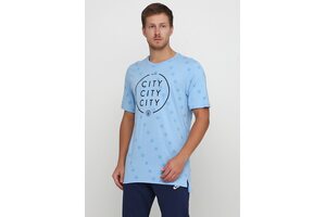 Футболка  MCFC M NK TEE SQUAD Nike 913405-488