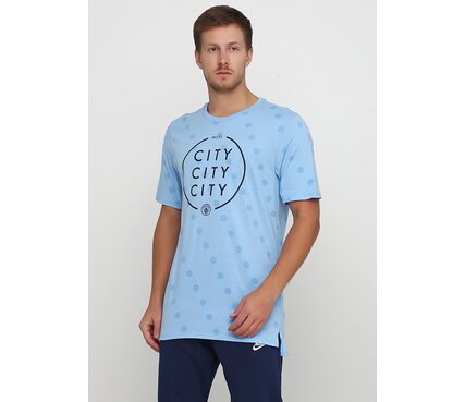 Футболка  MCFC M NK TEE SQUAD Nike 913405-488