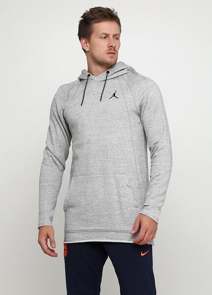 Купить Толстовка спортивная Nike JSW WINGS LITE PO HOODIE 914480-063 - оригинал, гарантия