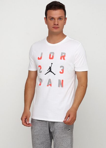 Купить Nike M JSW TEE 23 916052-100 - оригинал, гарантия