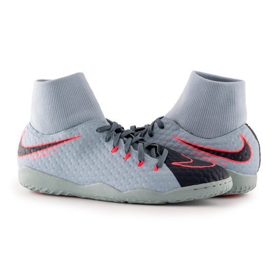 Купить Футзалки (бампы) футбольные Nike HypervenomX Phelon III DF IC 917768-400 - оригинал, гарантия