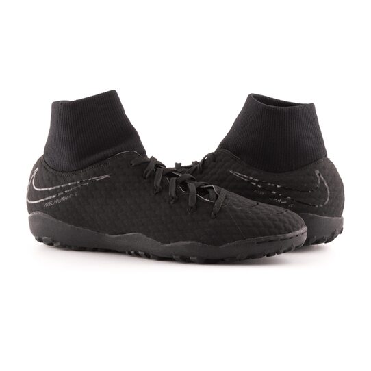 Купить Футзалки (бампы) футбольные Nike HYPERVENOMX PHELON 3 DF TF 917769-001 - оригинал, гарантия