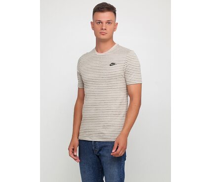 Футболка спортивная Nike M NSW TEE STRIPED LBR 2 927456-221