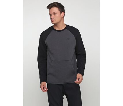 Реглан спортивный Nike M NSW TCH FLC CRW LS 928471-060